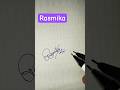 scan signature of Rasmika 3/9/25 #signature #handwriting #art #artandcraft #drawing #calligraphy