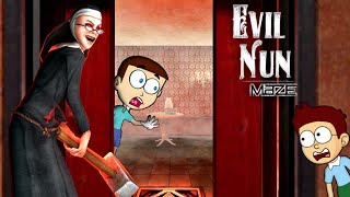 Evil Nun Maze in 12 Floor to 18 Floor | Shiva and Kanzo Gameplay screenshot 4