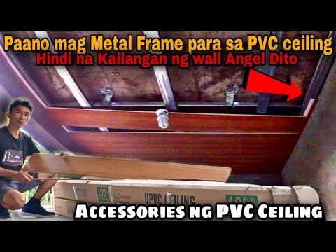 Video: Paano i-sheat ang mga kisame gamit ang mga plastic panel: order sa trabaho, mga materyales at mga tool