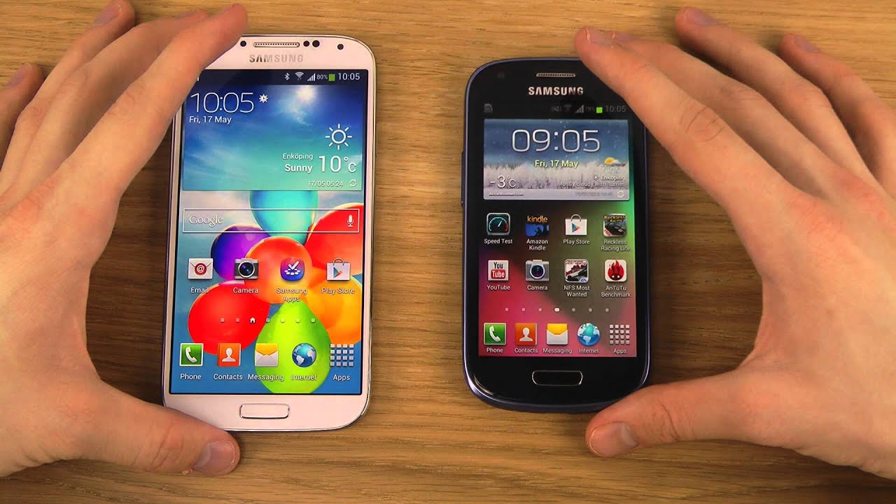 Samsung Galaxy S4 vs S3 Mini