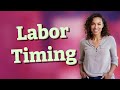 How Often Should Labor Contractions Be Before Going to the Hospital?