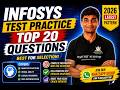 Infosys test practice Question 2026 | Part -2 |#infosys