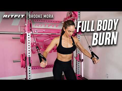Full Body Strength & Burn Workout | RITFIT M3 Pro & Brooke Mora