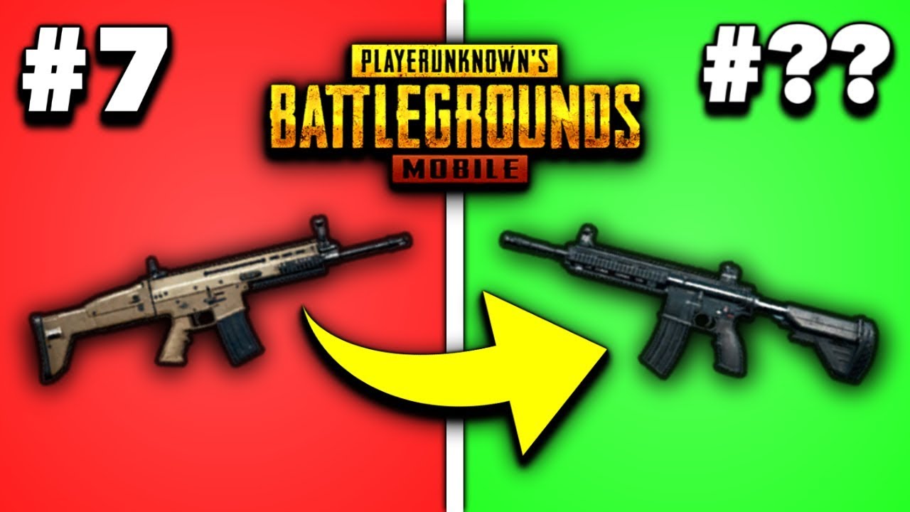 Every Gun In Pubg Mobile Ranked From Worst To Best 2019 Rifles - every gun in pubg mobile ranked from worst to best 2019 rifles