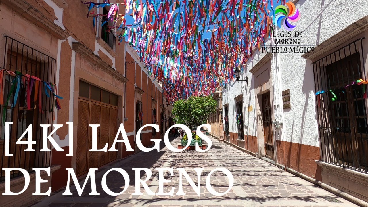 [4K] Caminando por Lagos de Moreno, Jalisco - Pueblo Mágico