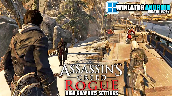 Assassin's Creed Rogue on Android Winlator Ludashi  Gameplay Test | Snapdragon 8s Gen 3 POCO F6 