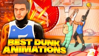 Best DUNK ANIMATIONS in NBA2K22! How to get CONTACT DUNKS EVERY SINGLE PLAY! screenshot 2