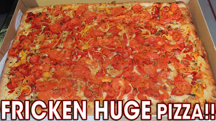 FRICKEN HUGE PIZZA CHALLENGE IN LAS VEGAS!!