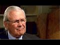 Donald Rumsfeld talks to Al Jazeera
