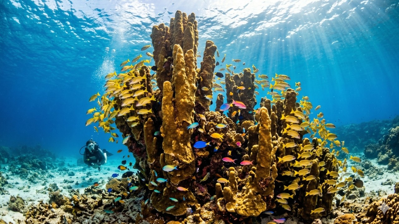Bajo el Mar de los Siete Colores: el santuario silencioso de Providencia