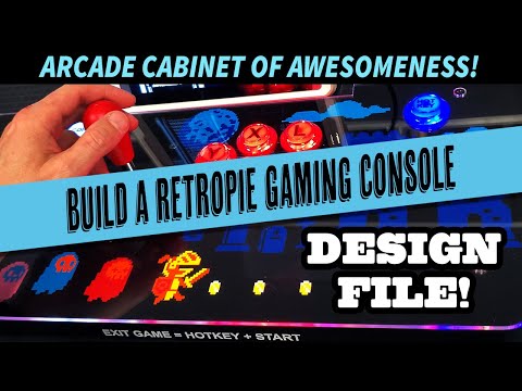 How to Build an Arcade Cabinet Portable Gaming Console with RetroPie Raspberry Pi