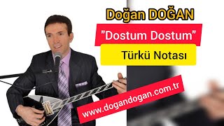 Sıfırdan Bağlama Dersi Dostum Dostum Türkü Notası Yüzyılın Türküleri Solfej Ve Yöresel Türküler