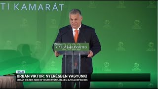 Orbán Viktor: nyerésben vagyunk