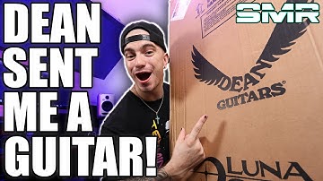DEAN SENT ME A GUITAR! GUITAR UNBOXING!