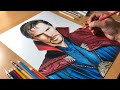 Drawing Doctor Strange (Benedict Cumberbatch) - Time-Lapse + Real-Time | ARTOLOGY