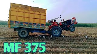 Massey 375 tractor trolley per jabardast performance