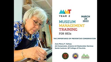 The Importance of Preventive Conservation | Ms June P. Dalisay