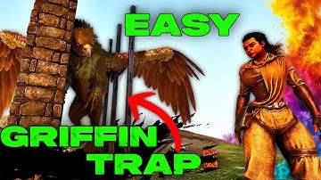 The Best GRIFFIN TRAP!  How To Easily Trap Griffins in Ark Survival Ascended!!!! 100% Guaranteed !!!