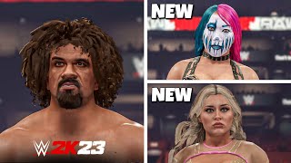 WWE 2K23 - Updated Superstars & Attires! Ft. Carlito, Asuka & More!