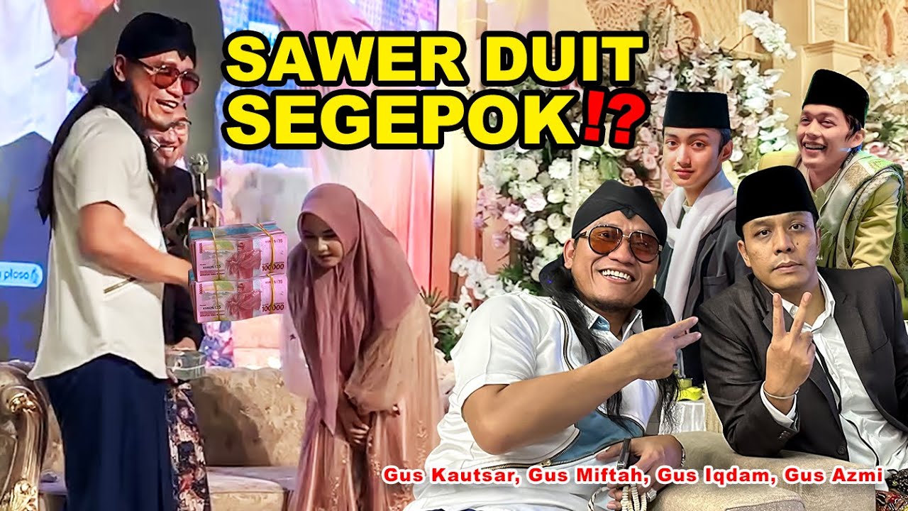 TABARAKALLAH! GUS MIFTAH MENDATANGI PERNIKAHAN GUS SUNNY DAN NING CHASNA MEMBERIKAN UANG SEGEPOK!!!