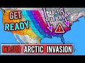 VERY RARE: Major Arctic Outbreak on the Way!? Severe Weather &amp; EXTREMELY Unseasonable Cold Snap
