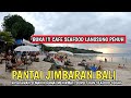 RAMAI DI SEAFOOD JIMBARAN BALI ! SITUASI PANTAI JIMBARAN BALI SAAT INI