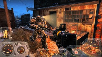 Fallout 4 - Synth Retention: Meet Up With Courser X6-88 Fights Brotherhood & Danse Dialogue PS4