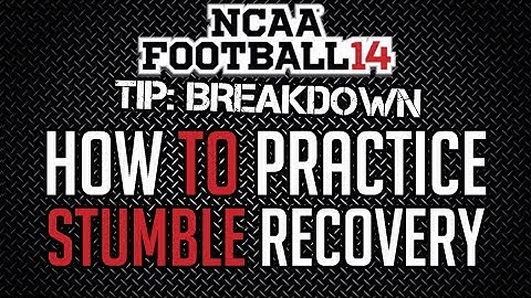 Madden 25 Tips / NCAA 14 : Tips : Practice Recovering From Stumble + NCAA 14 Guides Available