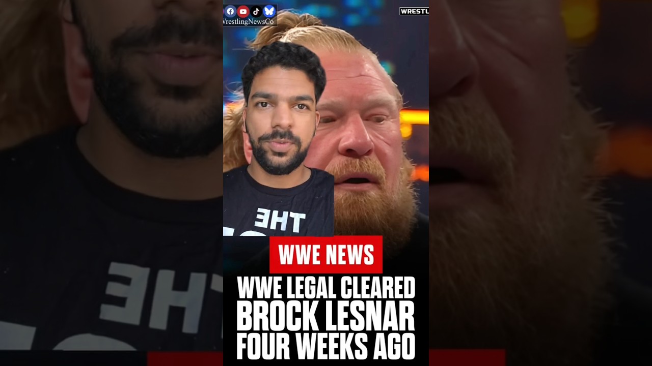 Brock Lesnar cleared by WWE ✅💯