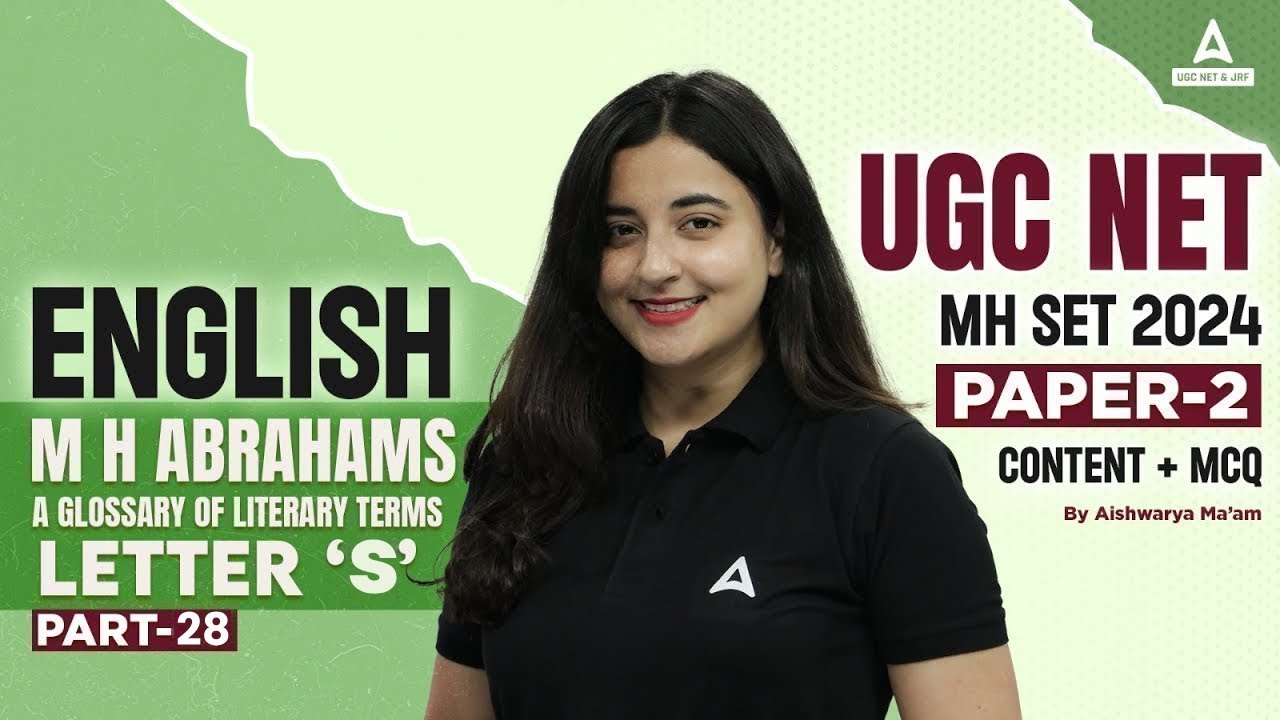 UGC NET/MH SET English Literature Classes #28 | English Literature by Aishwarya Puri