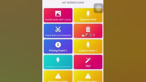 DEMO Workflow for iOS