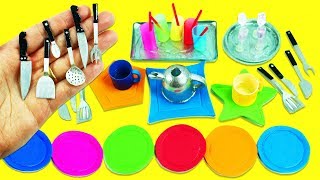 10 DIY Miniatures Kitchen / Cooking Stuff #2 - Each in less than 1 minute