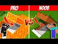 UNDERGROUND HOUSE BUILD CHALLANGE || NOOB VS PRO || MINECRAFT CHALLENGE