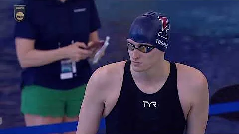 NCAA WOMENS SWIMMING : LIA THOMAS (PENN) WINS 500FREE IN 4:33.24