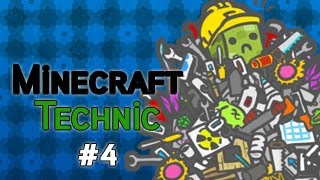 Burak Minecraft Technic'te - Yeni başlangıç - Bölüm 4
