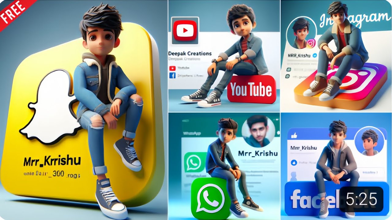 How To Create 3D Ai Social media Image | Bing Image Tutorial bing ai ...