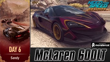 Need For Speed No Limits: McLaren 600LT | Road To The West (Day 6 - Sandy)