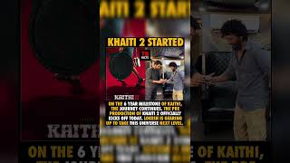 Kaithi 2 pre-production kicks off with Lokesh in high gear! 🚀🎬