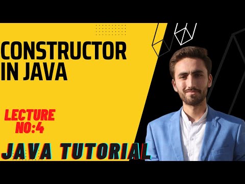 Constructors in java| LECTURE NO 4 | (Urdu / Hindi)| what is constructor |type of constructor| #java