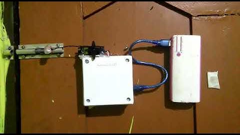 Arduino bluetooth control door lock.