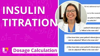 Insulin Titration: Dosage Calculation for Nursing Students | @LevelUpRN