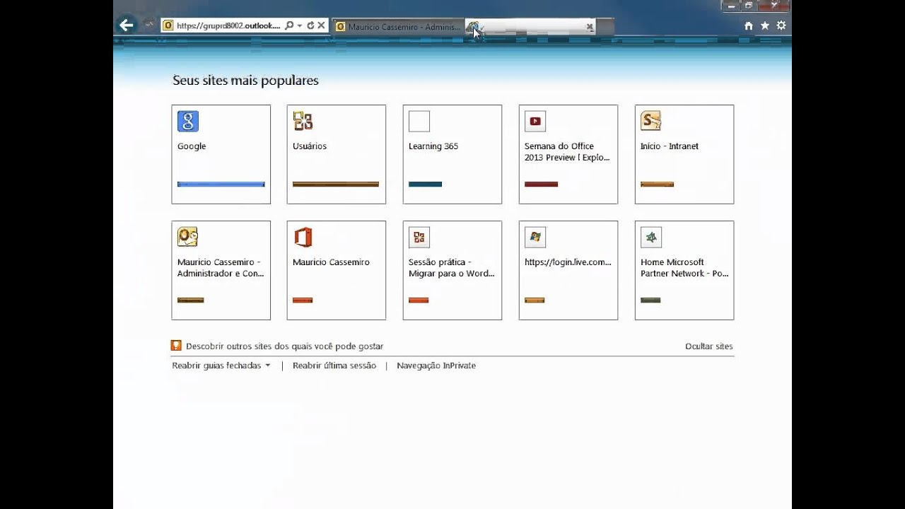 Configurando manualmente o Outlook com Exchange Online - YouTube