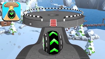 Rolling Ball Sky Escape Gameplay Speedrun All Level 353-359