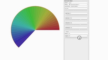 Vectorworks Marionette: Creating natural colorranges
