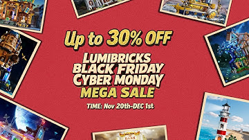 Lumibricks - Light-Up Bricks | Black Friday Deals! Immersive Lighting + Creative Play Highlights!