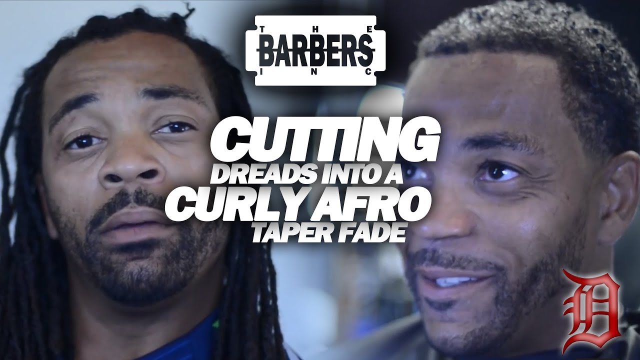 How do you cut an afro?