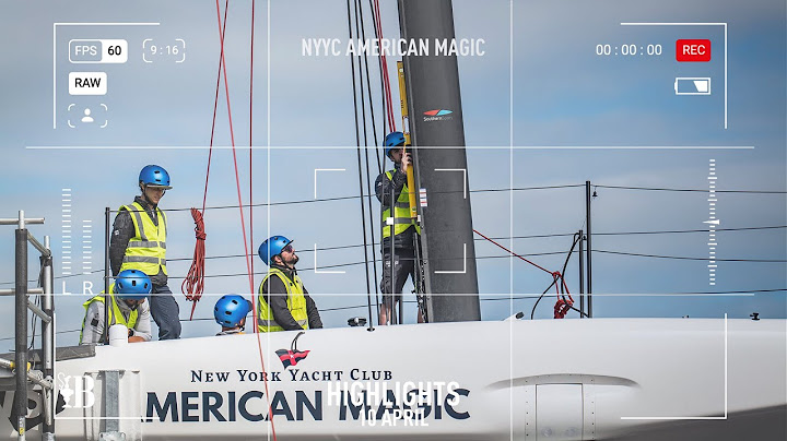 NYYC American Magic AC40-5 Day 19 Summary