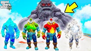 GTA 5: UPGRADING ELEMENTAL HULK To GOD BLACK HULK In GTA V ! ( GTA 5 mods )