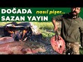 KAMPTA SAZAN ROSTİ VE YAYIN TAVA YAPTIK We cooked carp and catfish in the camp