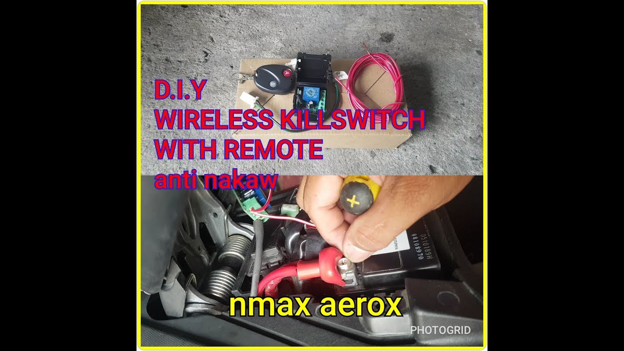 HOW TO INSTALL ANTITHEFT/ANTIAGAW WIRELESS KILL SWITCH REMOTE YAMAHA